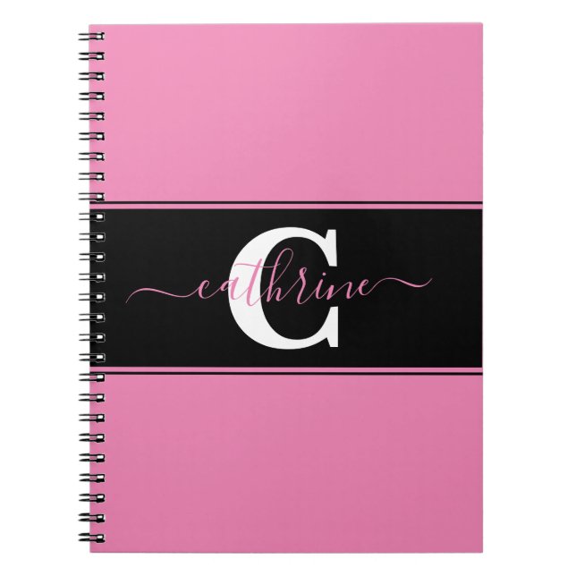 Caderno Espiral Bloco de cores personalizado (Frente)