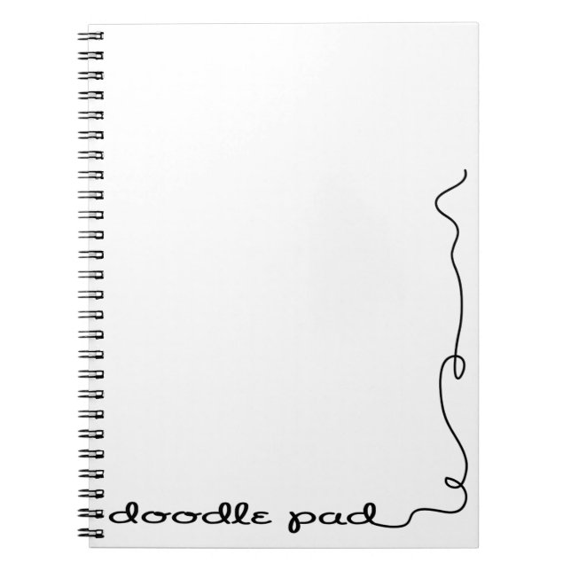 Caderno Espiral Bloco de Desenhos (Frente)