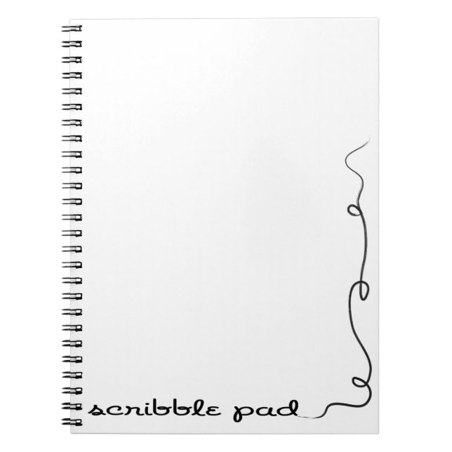 Caderno Espiral Bloco de Escrivagem (Frente)