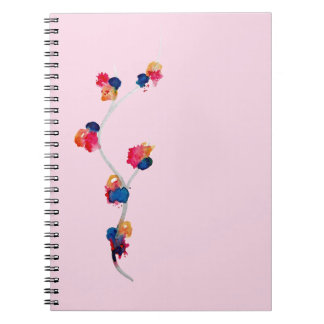 Caderno Espiral Bloco de estilo Watercolor