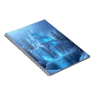Caderno Espiral Bloco de Gelo do Bloco de Sonhos Congelados