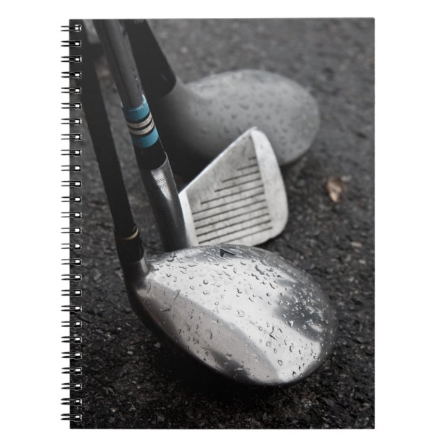 Caderno Espiral Bloco de golfe (Frente)