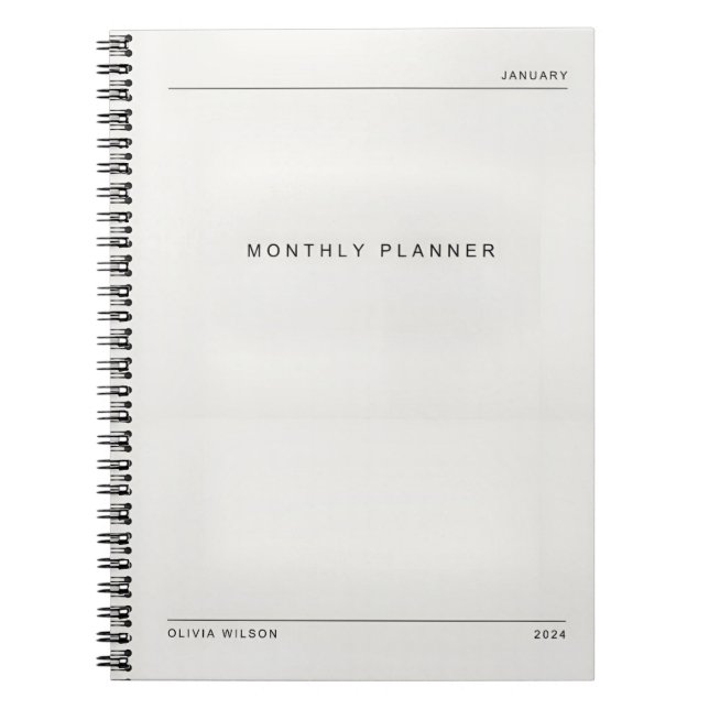 Caderno Espiral bloco de notas (Frente)