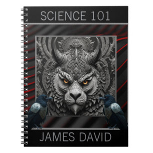 Caderno Espiral Bloco de Notas Armor do Leão