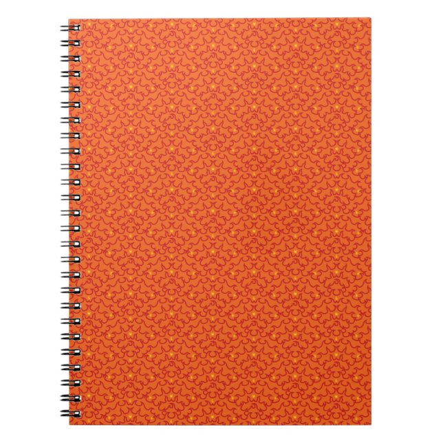 Caderno Espiral Bloco de notas Artes de Fogo (Frente)