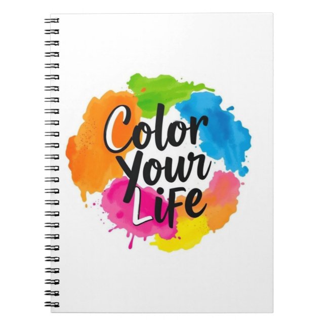 Caderno Espiral bloco de notas, bloco de notas, diário de sonho (Frente)