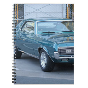 Caderno Espiral Bloco de notas clássico do carro