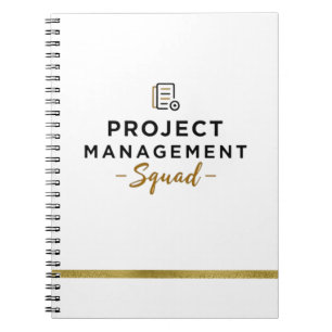Caderno Espiral Bloco de Notas da Equipe de Gerenciamento de Proje