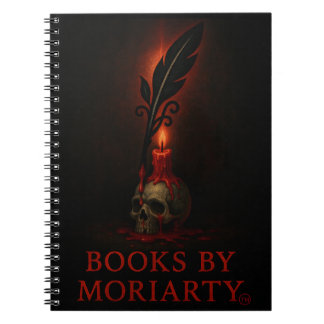 Caderno Espiral Bloco de Notas de Estilo Gótico