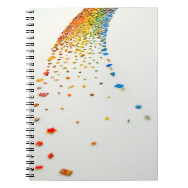 Caderno Espiral Bloco de Notas de Foto (80 Páginas B&W) (Frente)