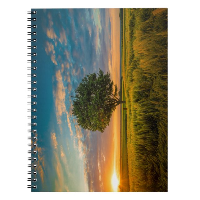 Caderno Espiral Bloco de Notas de Foto (80 Páginas B&W) (Frente)