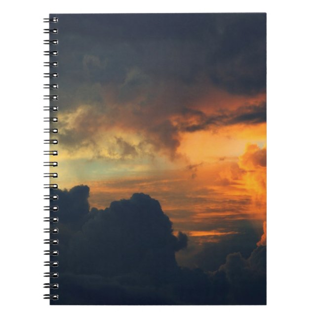 Caderno Espiral Bloco de Notas de Foto (80 Páginas B&W) (Frente)