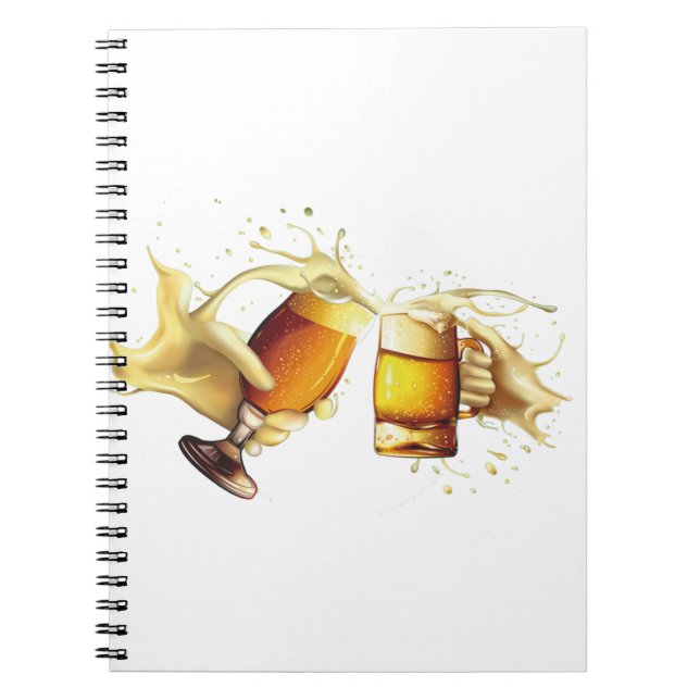 Caderno Espiral Bloco de Notas de Foto Espiral (80 Páginas B&W) (Frente)