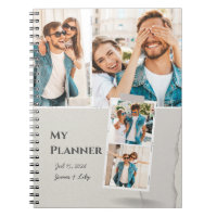 Bloco de Notas de Fotografia do Planejador de Fato