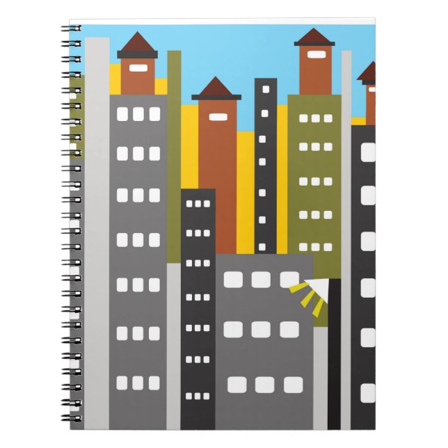 Caderno Espiral Bloco de Notas de Fotos Espiral (Frente)