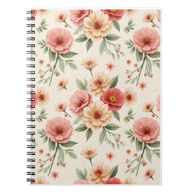 Caderno Espiral Bloco de Notas de Fotos Espiral (Frente)