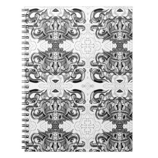 Caderno Espiral Bloco de Notas de Letras de Grafite Hip Hop (Frente)