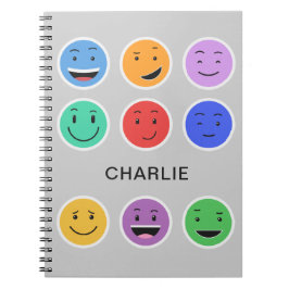 Caderno Espiral Bloco de notas de nome personalizado