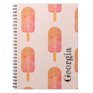 Caderno Espiral Bloco de notas de nome personalizado Paqueca Laran