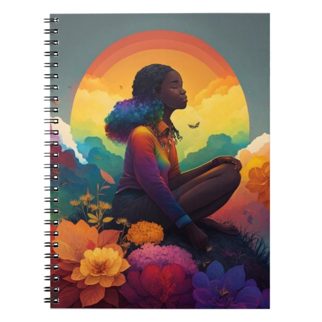 Caderno Espiral Bloco de Notas de Paz (Frente)