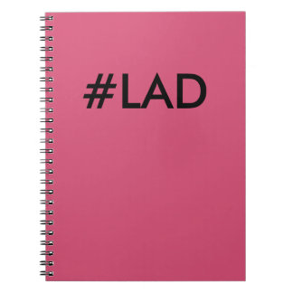 Caderno Espiral Bloco de notas do #LAD