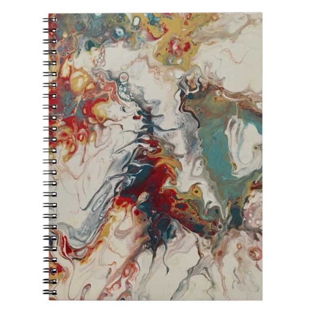 Caderno Espiral Bloco de notas e Diários (Frente)