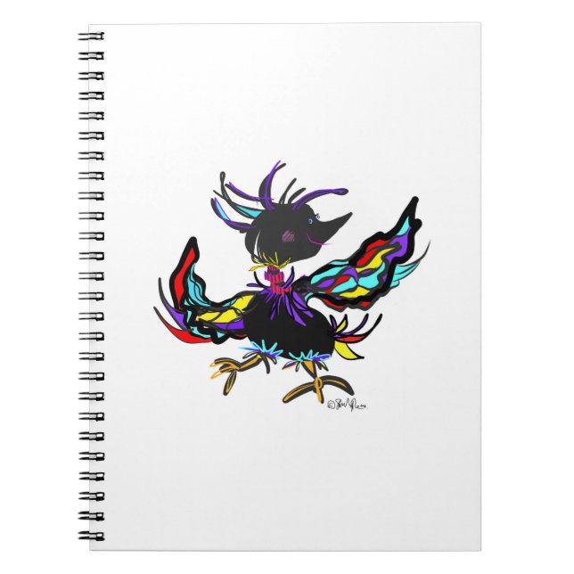 Caderno Espiral Bloco de notas espiral DANCER FELIZ (Frente)