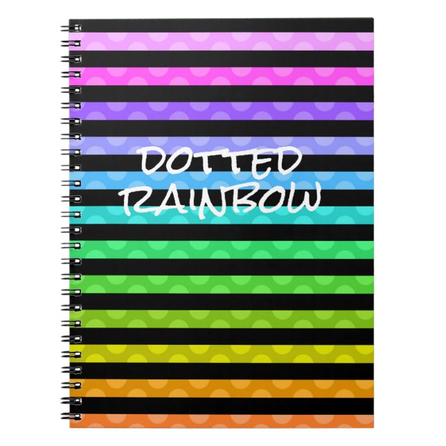 Caderno Espiral Bloco de notas fotográfico espiral pontilhado (Frente)