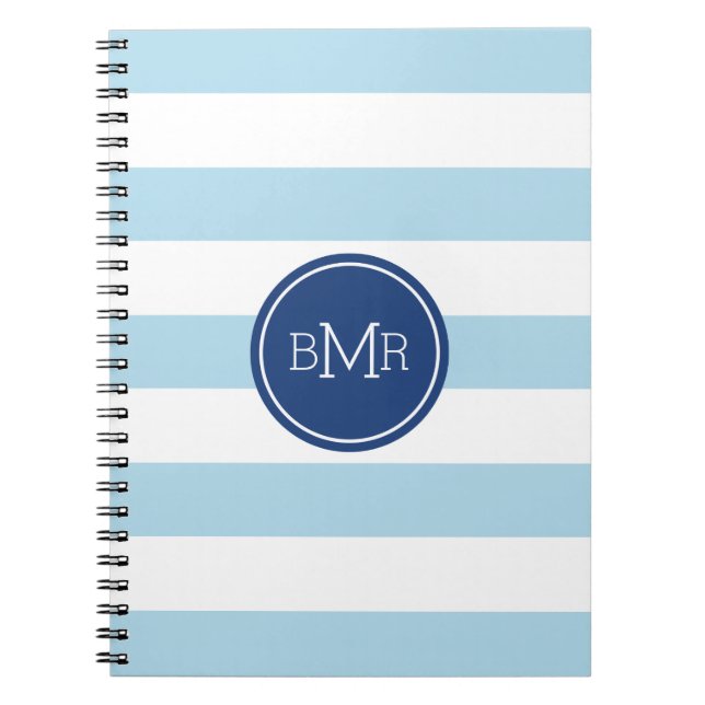 Caderno Espiral Bloco de Notas Personalizado de Strips Inicializad (Frente)