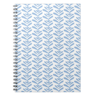 Caderno Espiral Bloco de Notebook Impressão Azul Espiral