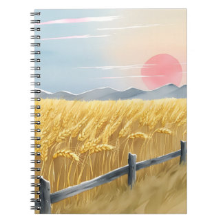 Caderno Espiral Bloco de ouros