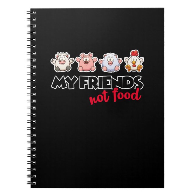 Caderno Espiral Bloco espiral vegan (Frente)