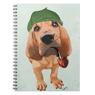 Caderno Espiral Bloodhound Sherlock Holmes
