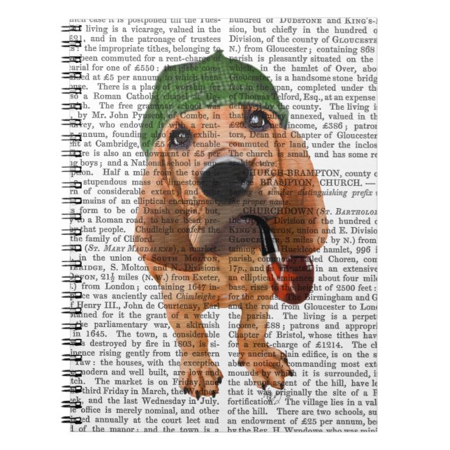 Caderno Espiral Bloodhound Sherlock Holmes 2 (Frente)