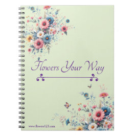 Caderno Espiral Bloom & Brand