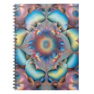 Caderno Espiral Bloom Eetano: Abstrato Radiante