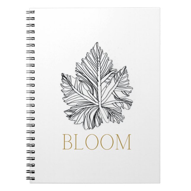 Caderno Espiral BLOOM Notebook (Frente)