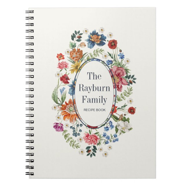 Caderno Espiral Bloom Recipiente Book (Frente)
