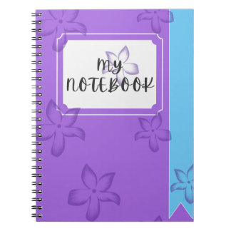 Caderno Espiral Bloom & Write - Notebook Floral