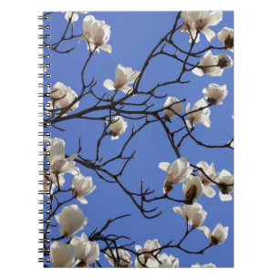 Caderno Espiral Blooming Magnolias
