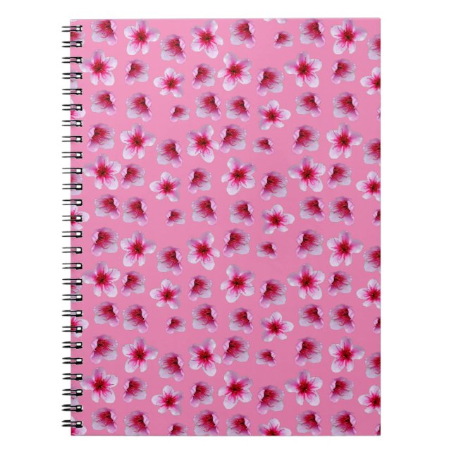 Caderno Espiral Blossomas Rosa, Notebook (Frente)