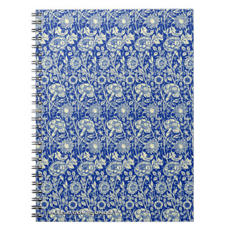 Caderno Espiral Blue Calico