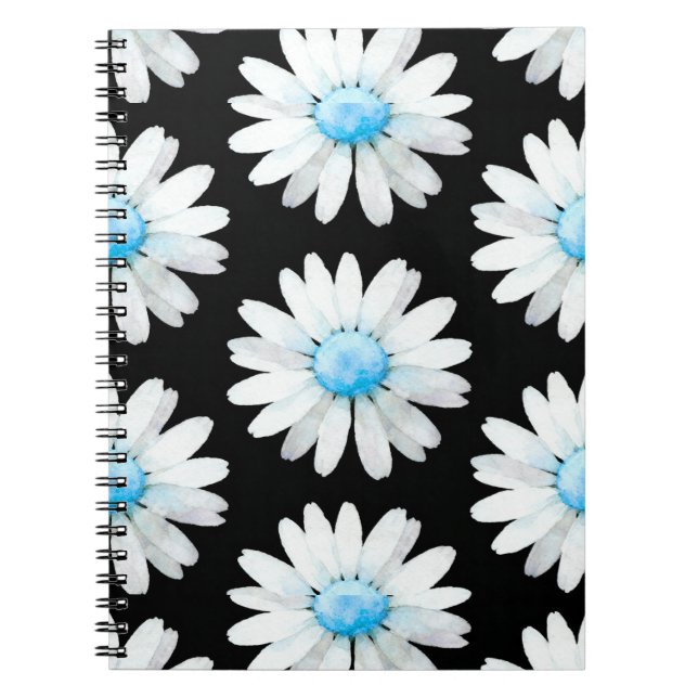 Caderno Espiral Blue Dotted Daisy's (Frente)