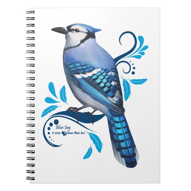 Caderno Espiral Blue Jay (Frente)