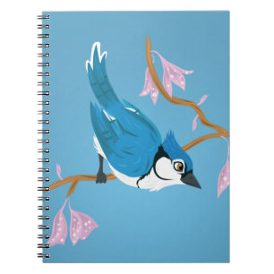 Caderno Espiral Blue Jay