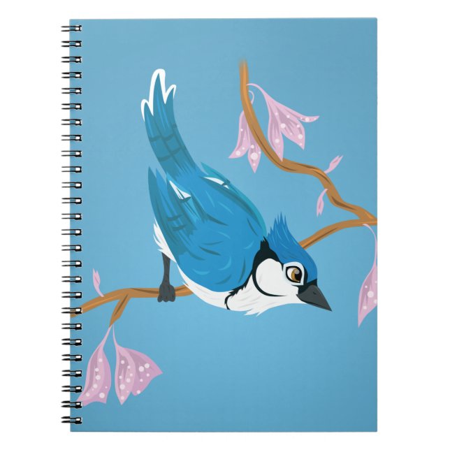 Caderno Espiral Blue Jay (Frente)
