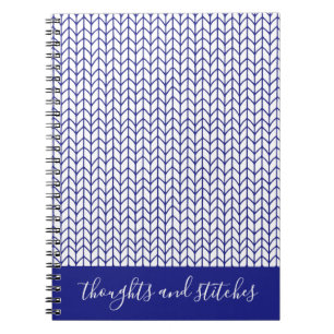 Caderno Espiral BLUE LINE KNIT 6.5x8.75 + Texto II