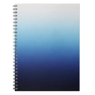 Caderno Espiral Blue Ombre