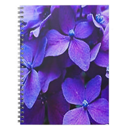 Caderno Espiral BLUE RED Hydrangea