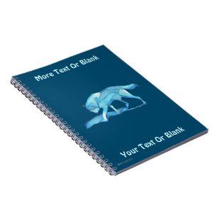 Caderno Espiral Blue Wolf